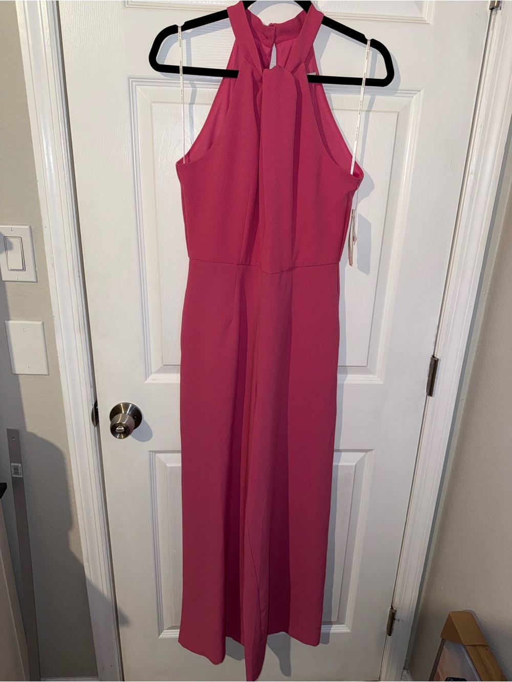 Julia Jordan Women's Pink Wideleg Halter Jumpsuit Size 4 New with Tags